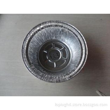 Round 8 inch Foil Takeaway Containers Aluminum Foil Pan / F